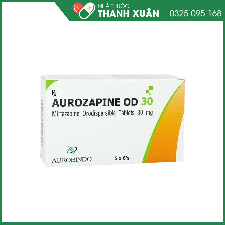 Aurozapine OD 30 điều trị bệnh trầm cảm